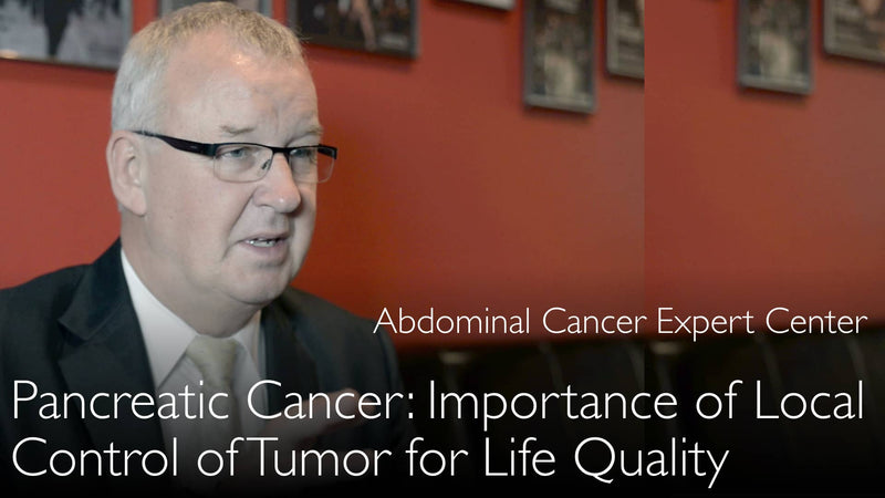 Bauchspeicheldrüsenkrebs. Die Lebensqualität hängt von der lokalen Kontrolle des Tumors ab. 4
