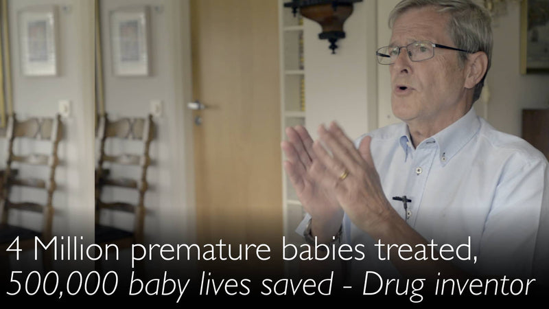 Curosurf. 4 Millionen Frühgeborene behandelt. 500.000 Leben gerettet. 4