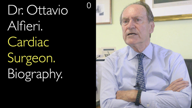 Dr. Ottavio Alfieri. Herzchirurg. Biografie. 0