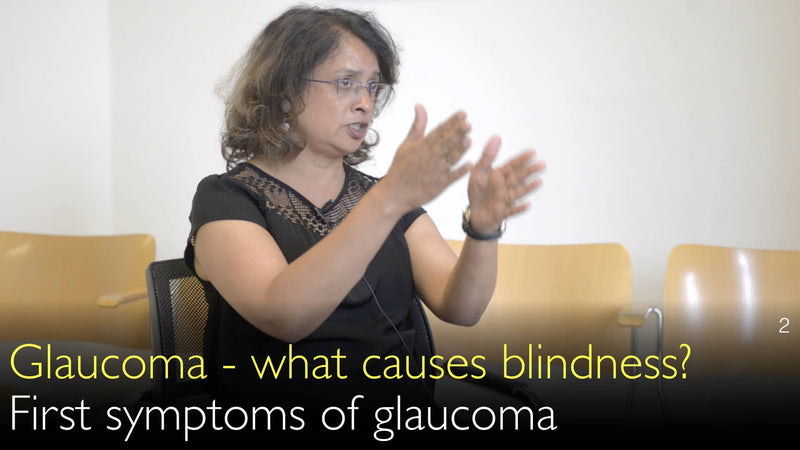 Glaukom. Was verursacht Blindheit? Erste Symptome eines Glaukoms. 1